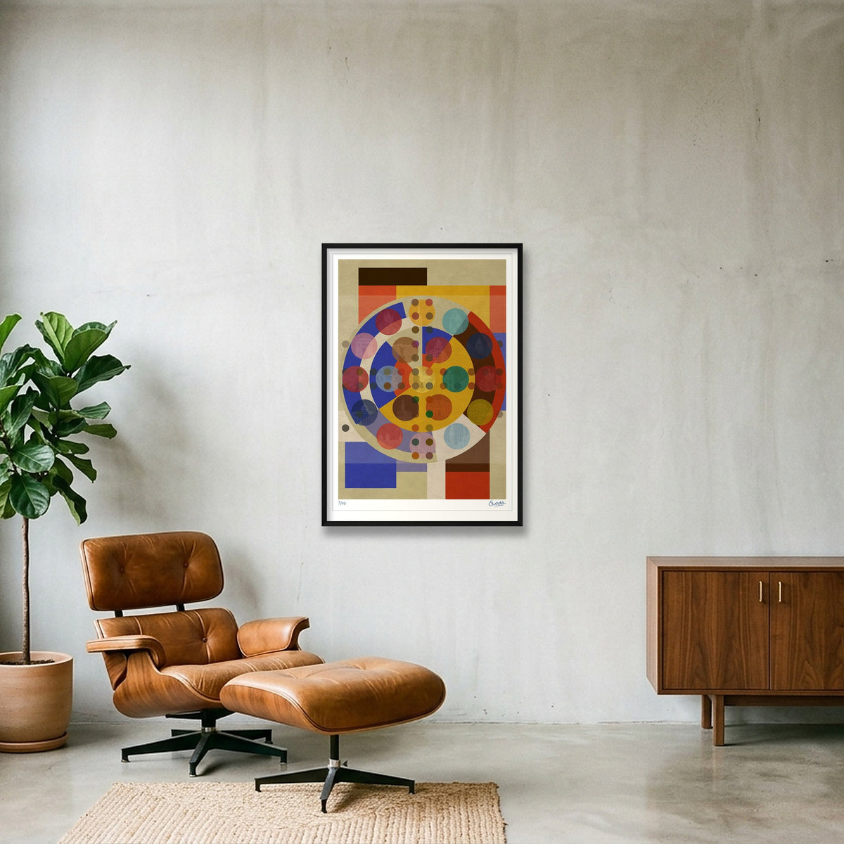 HotSpots 2TWO — 70×100cm, 28×39" Black Frame