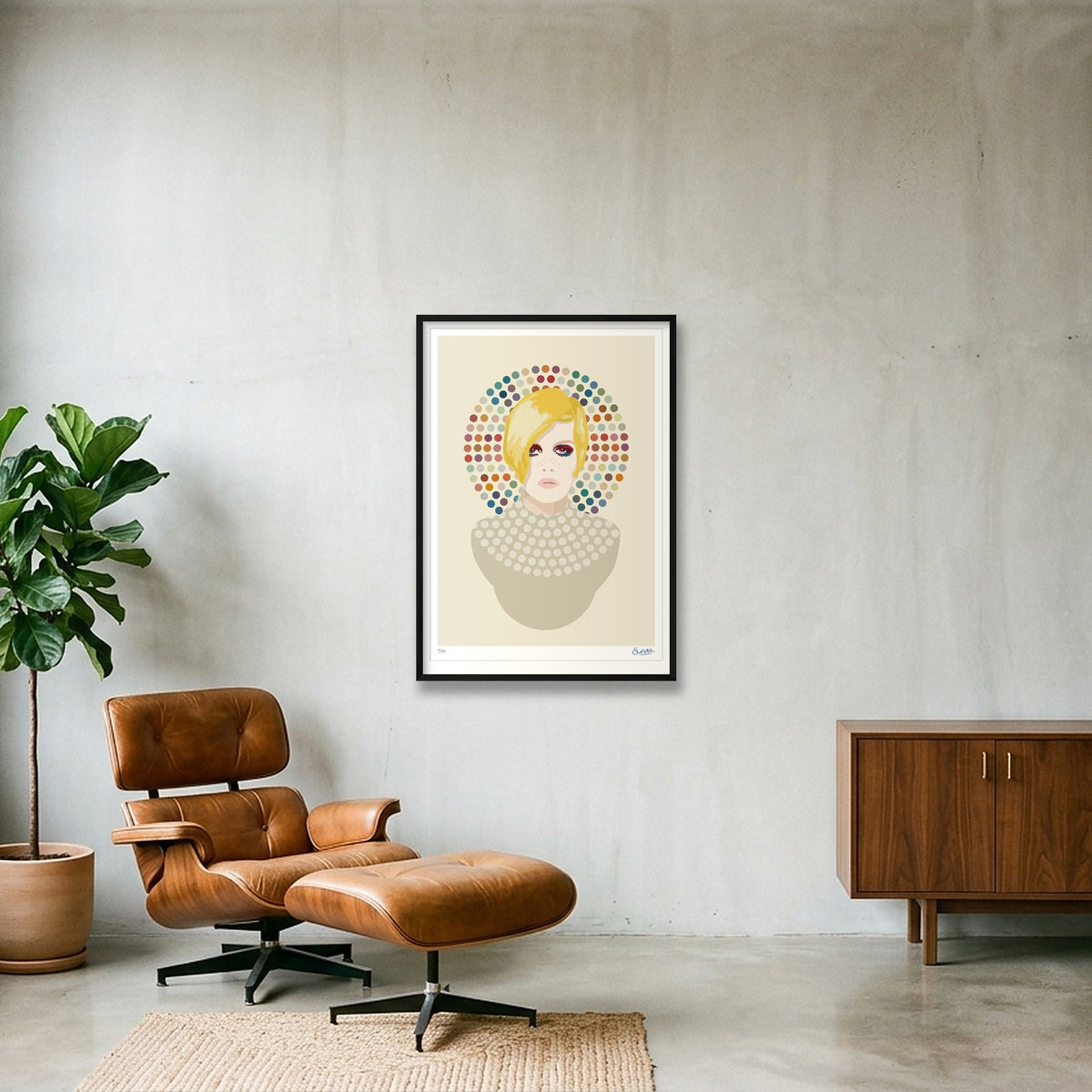 Wonderkid Dotty Union — 70×100cm, 28×39" Black Frame