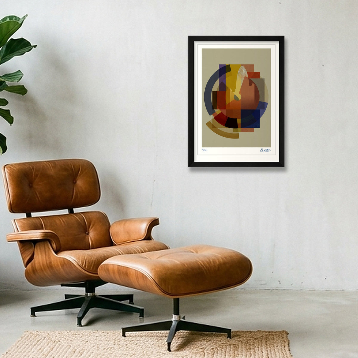 New Deco GHERKIN — A3 (30×42cm, 12×17") Black Frame