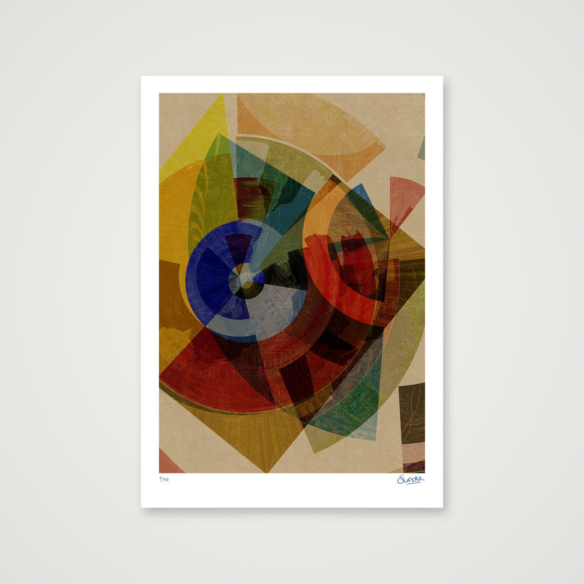Metro Deco 10TEN — 70×100cm, 28×39" Print only