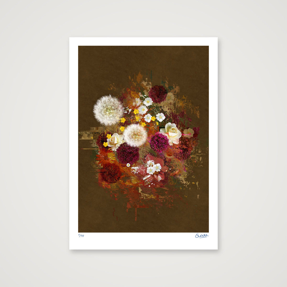Arrangement — 70×100cm, 28×39" Print only