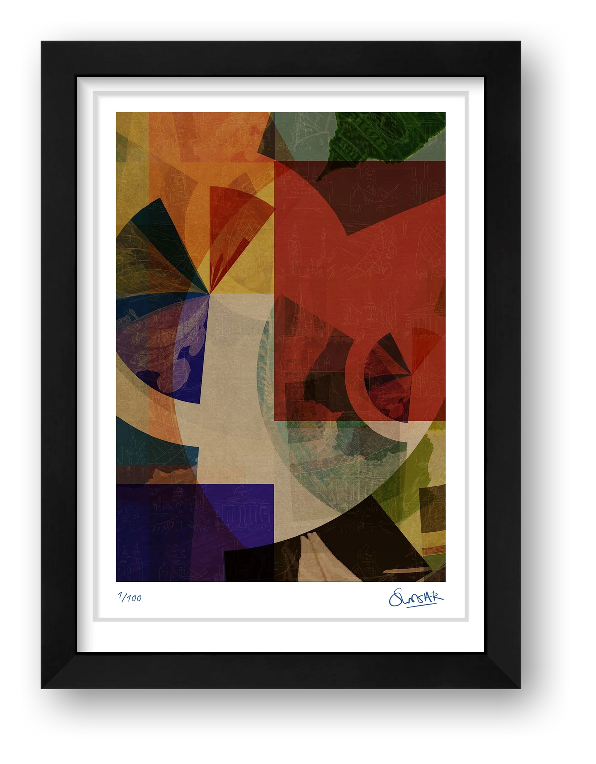Metro Deco 4FOUR — framed