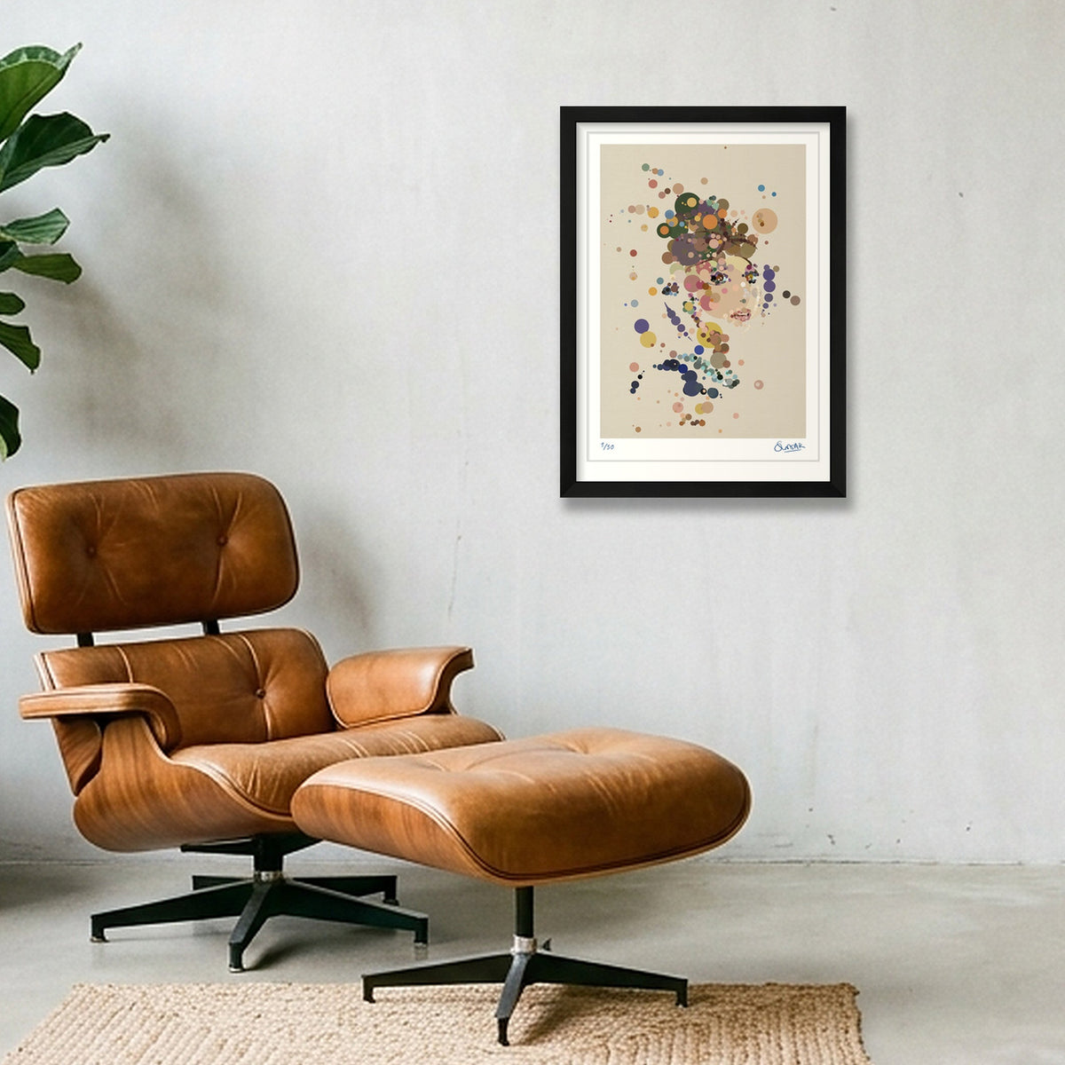 Audrey Dotti — A3 (30×42cm, 12×17") Black Frame