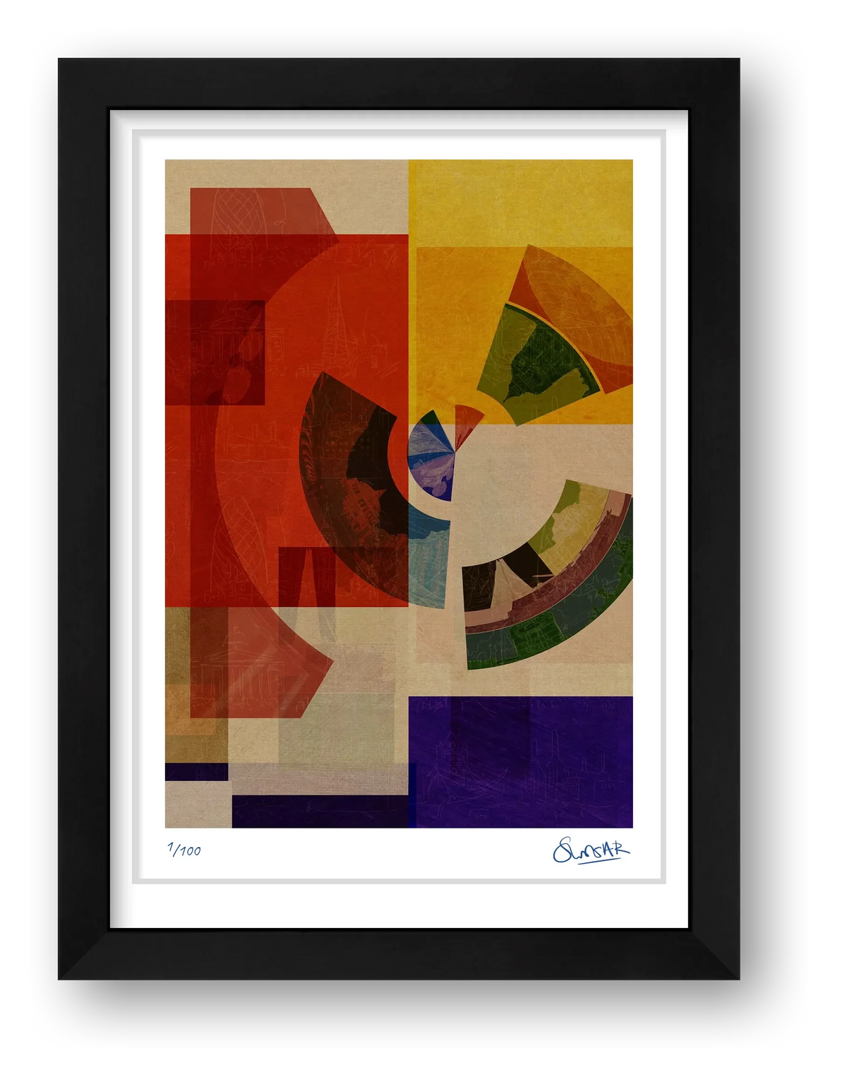Metro Deco 6SIX — framed