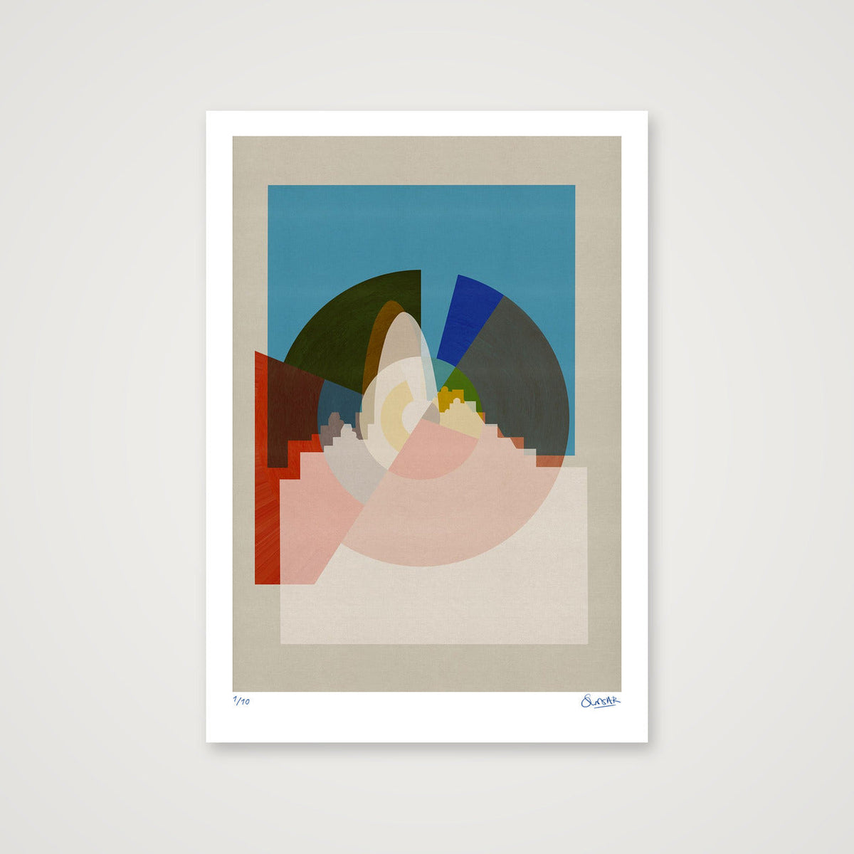 New Era Gherkin — 70×100cm, 28×39" Print only