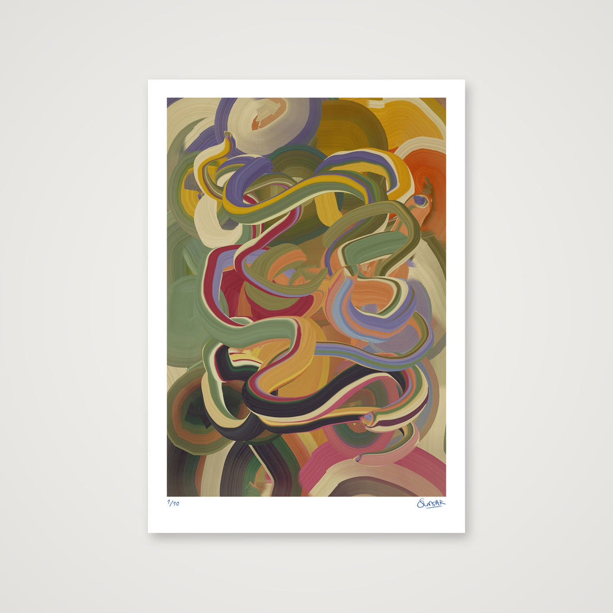 Paint Tubes 11010-0100 — 70×100cm, 28×39" Print only
