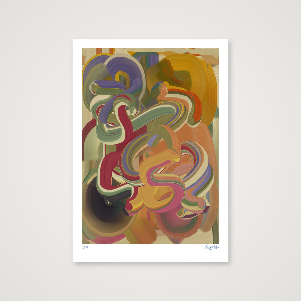Paint Tubes 11010-0101 — 70×100cm, 28×39" Print only