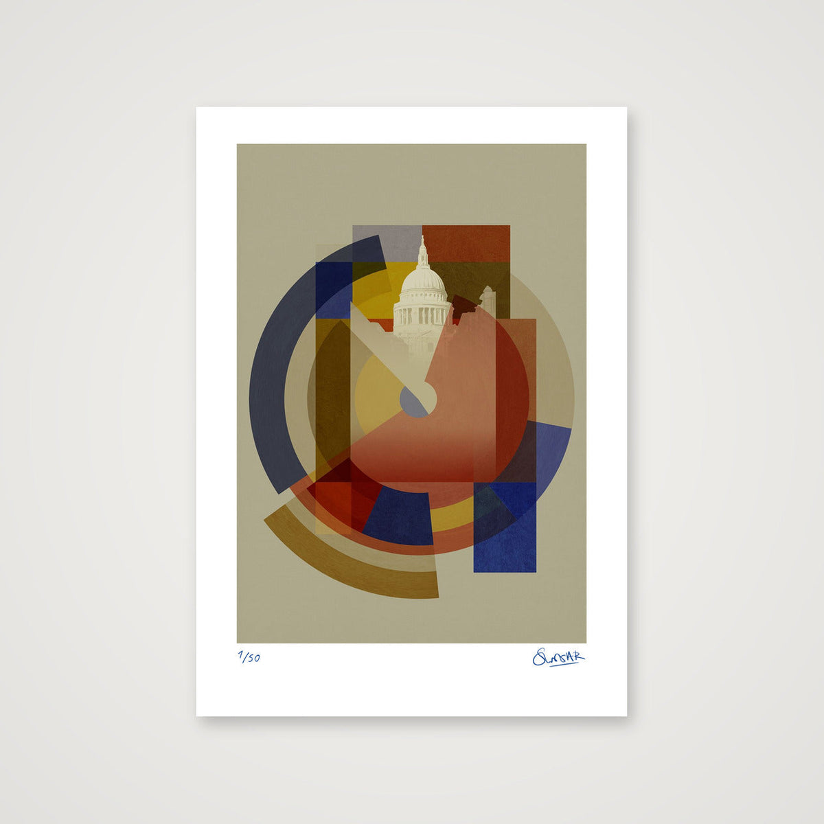 New Deco SAINT — A3 (30×42cm, 12×17") Print only