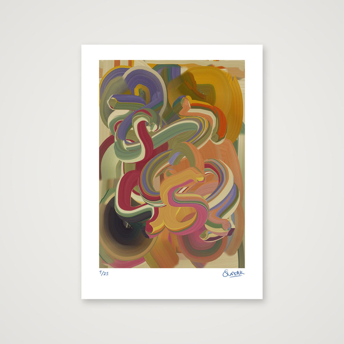 Paint Tubes 11010-0101 — 42×59cm, 17×23" Print only