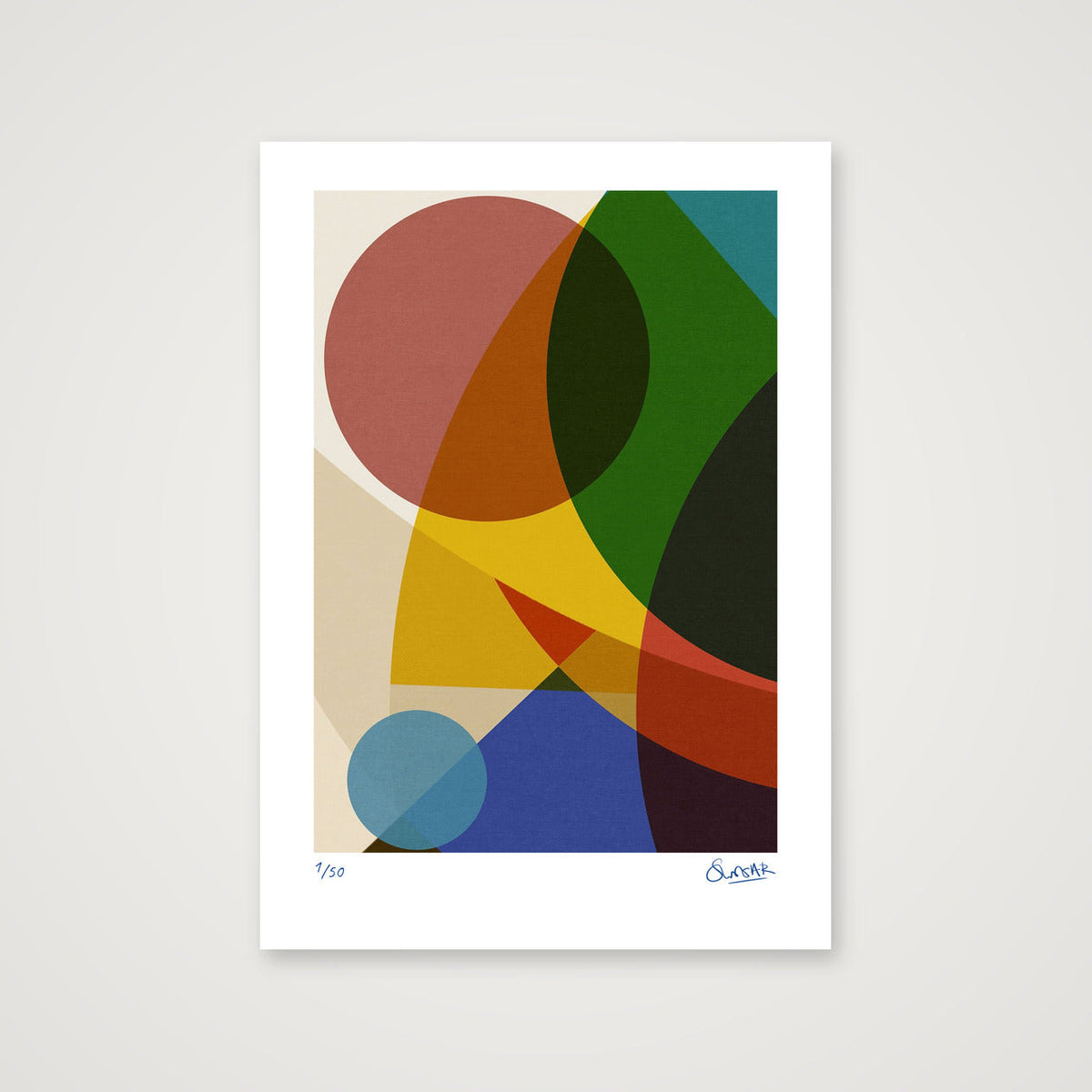 Cat's Whiskers 5FIVE — A3 (30×42cm, 12×17") Print only