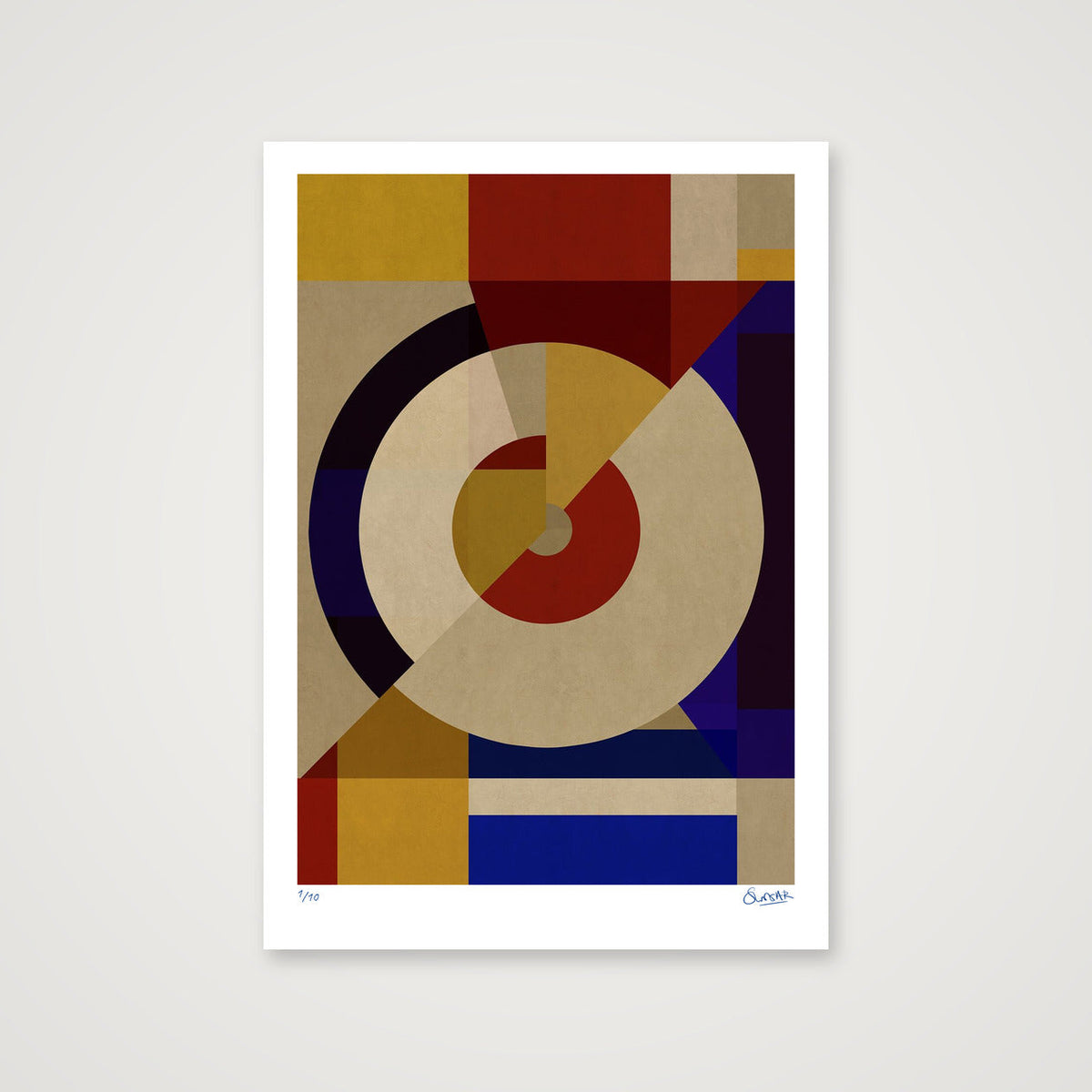 Deco Squares 4FOUR — 70×100cm, 28×39" Print only