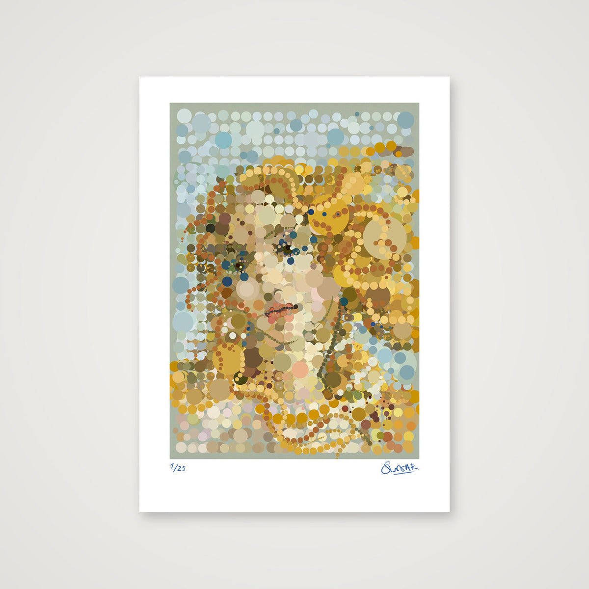Dotticelli Venus — 42×59cm, 17×23" Print only
