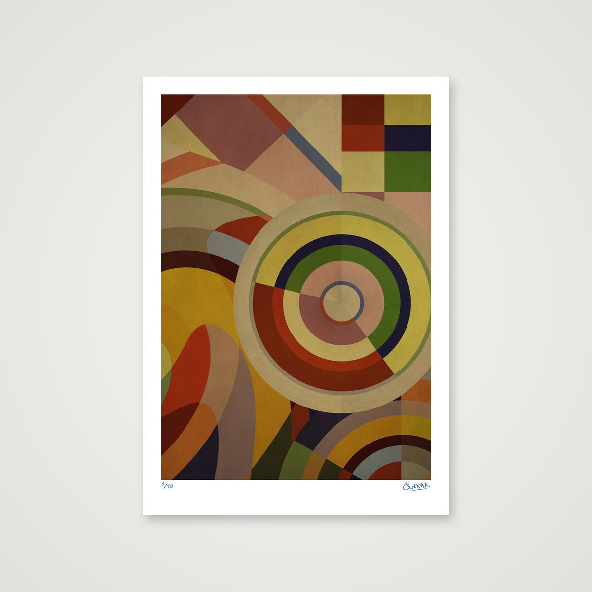 Sonia Circles 4FOUR — 70×100cm, 28×39" Print only