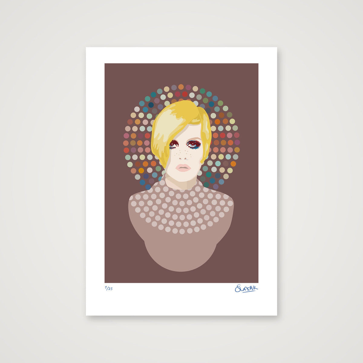 Wonderkid Dotty Union Pink — 42×59cm, 17×23" Print only