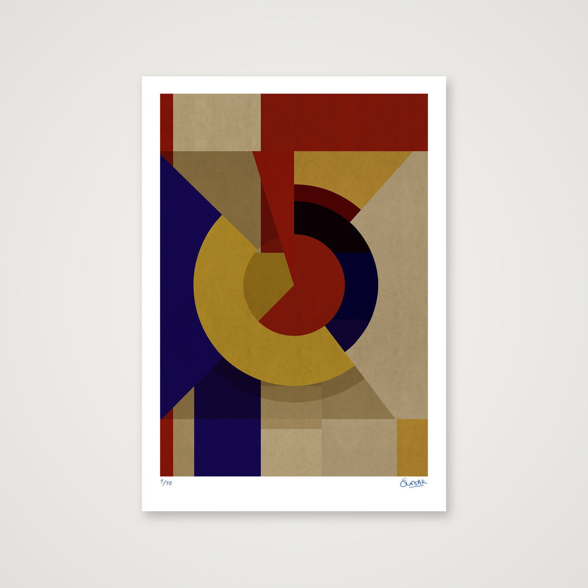 Deco Squares 9NINE — 70×100cm, 28×39" Print only