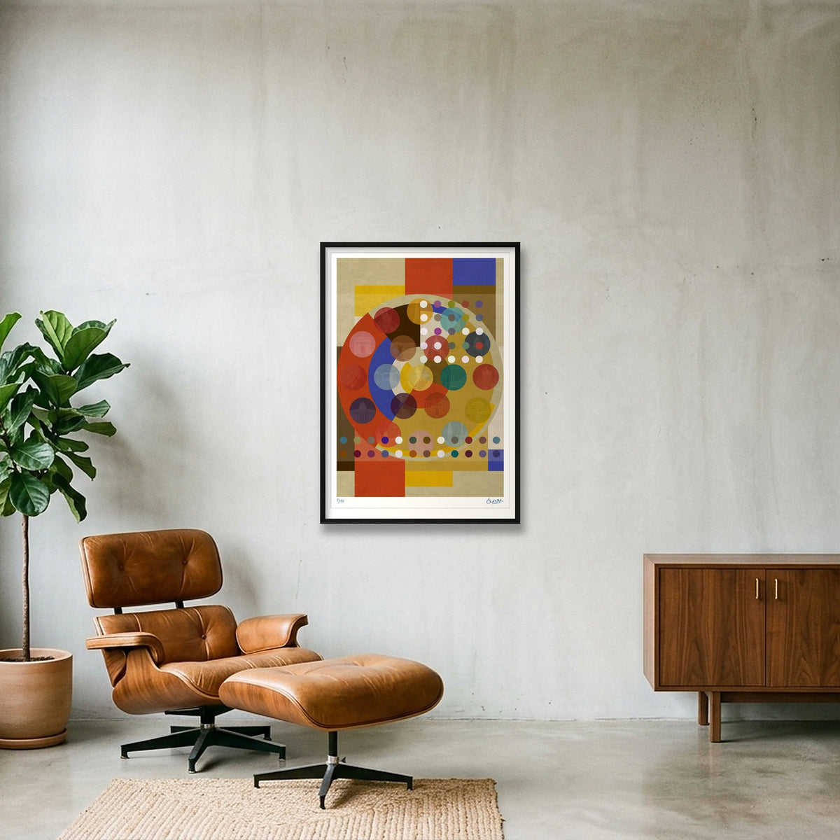 HotSpots 5FIVE — 70×100cm, 28×39" Black Frame