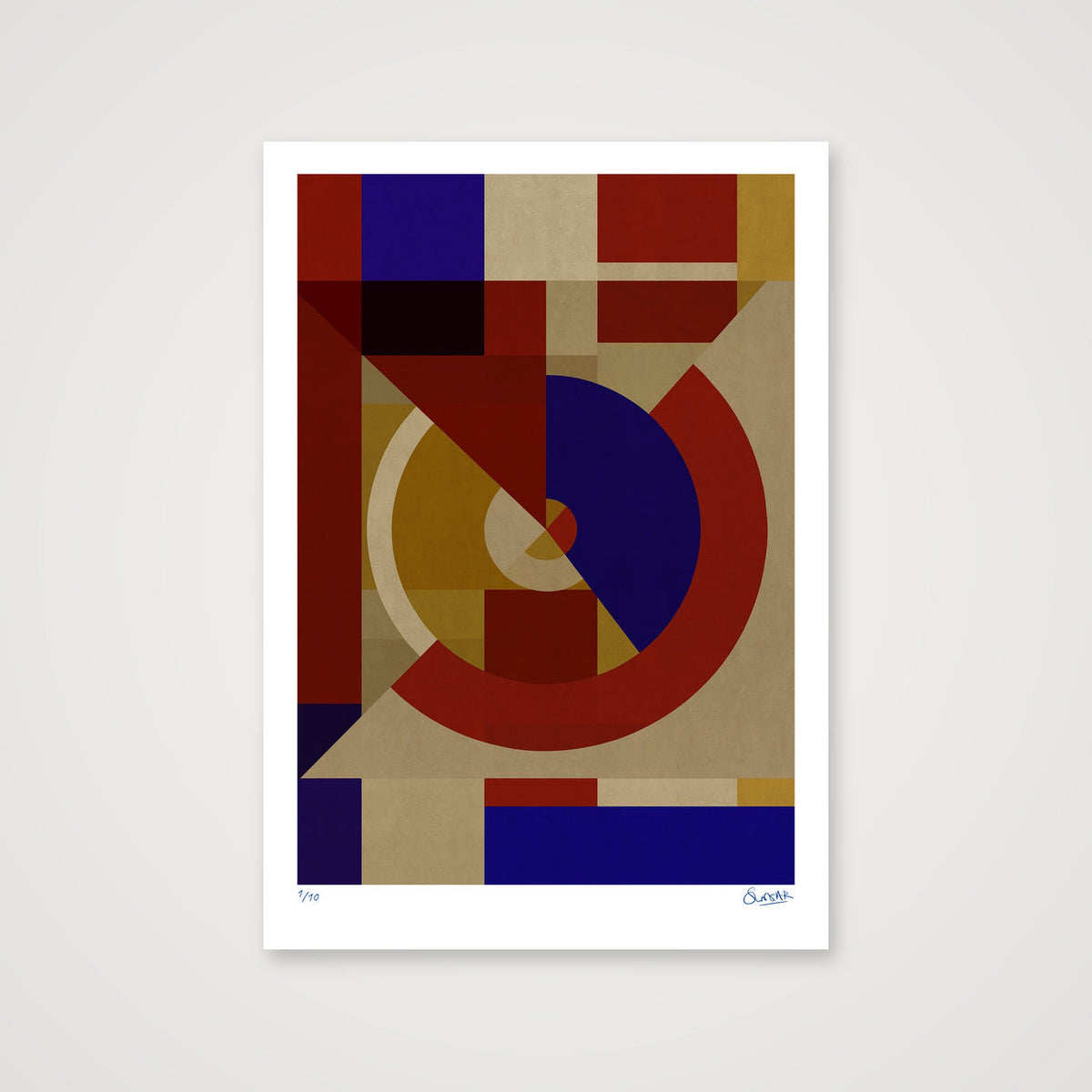 Deco Squares 8EIGHT — 70×100cm, 28×39" Print only