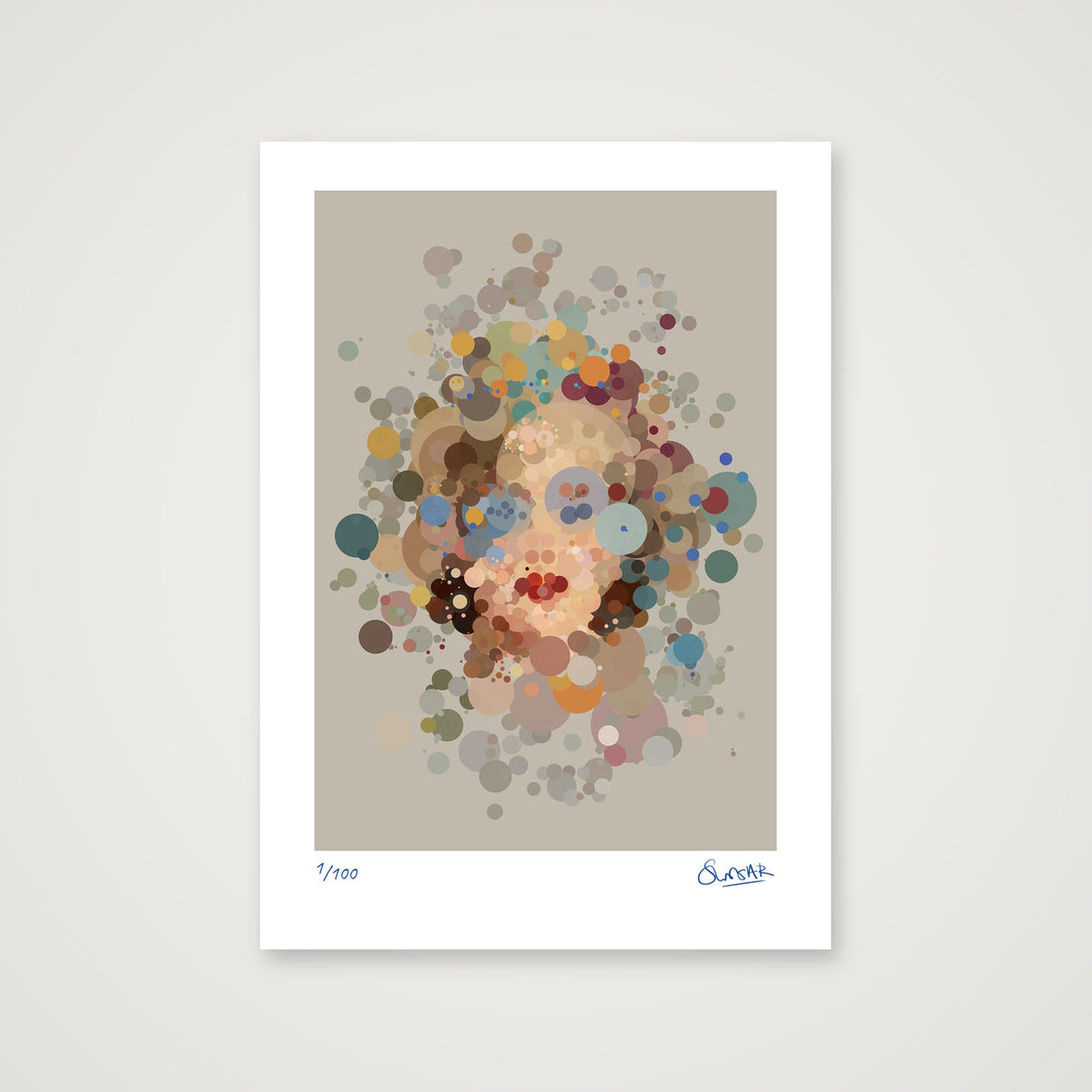 Icon — A4 (21×30cm, 8×12") Print only