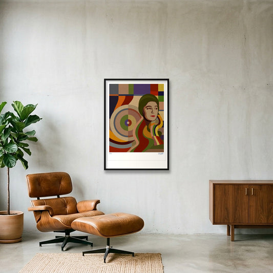 Orphiste 10111-010 — 70×100cm, 28×39" Black Frame