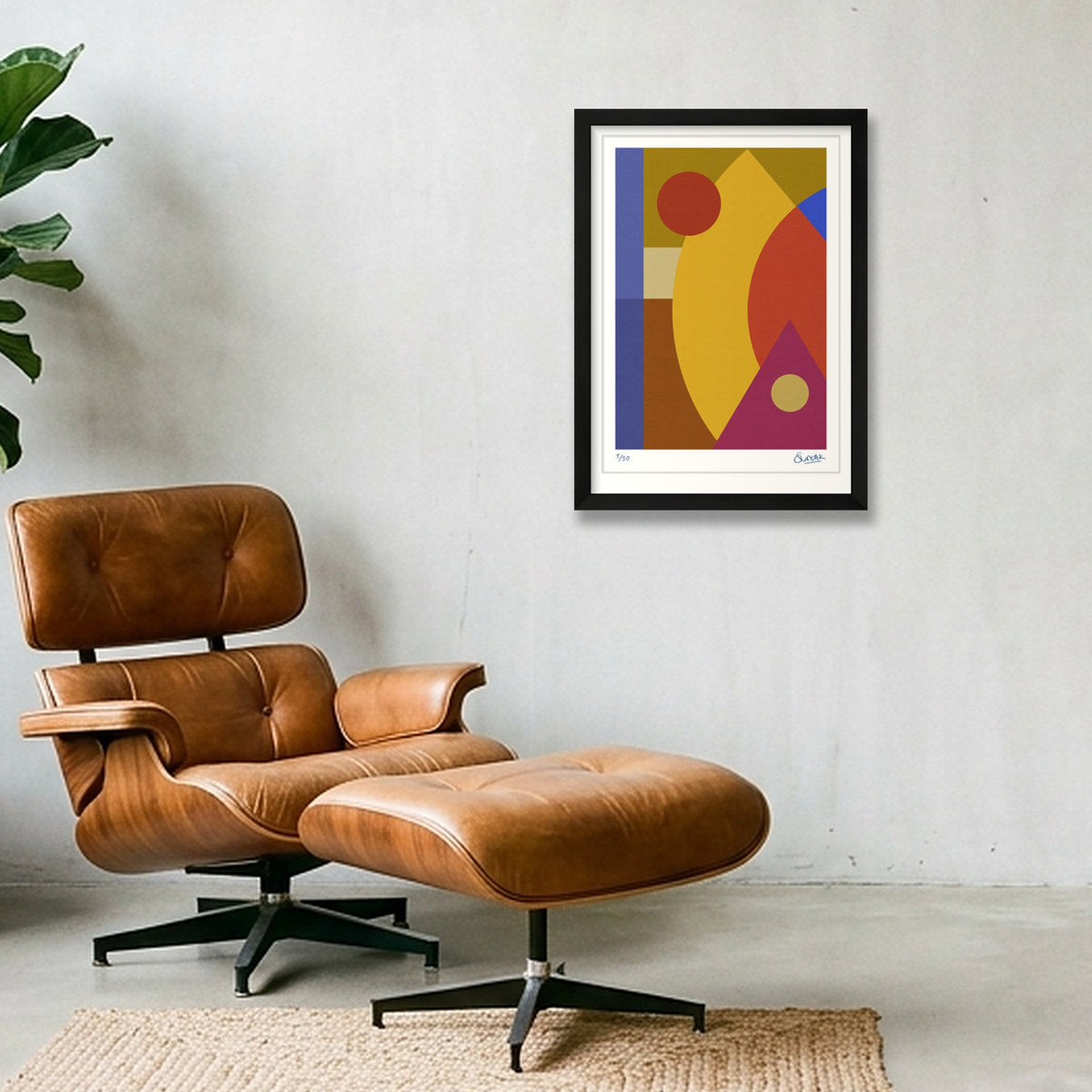 Bee's Knees 1ONE — A3 (30×42cm, 12×17") Black Frame