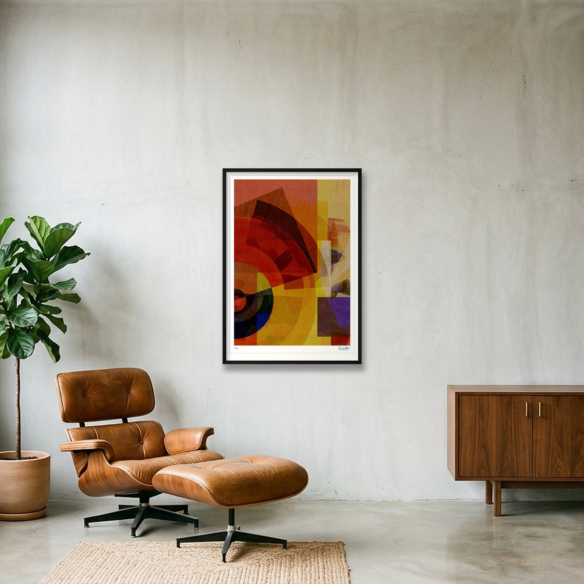 Metro Deco 8EIGHT — 70×100cm, 28×39" Black Frame
