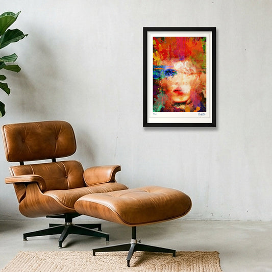 David — A3 (30×42cm, 12×17") Black Frame