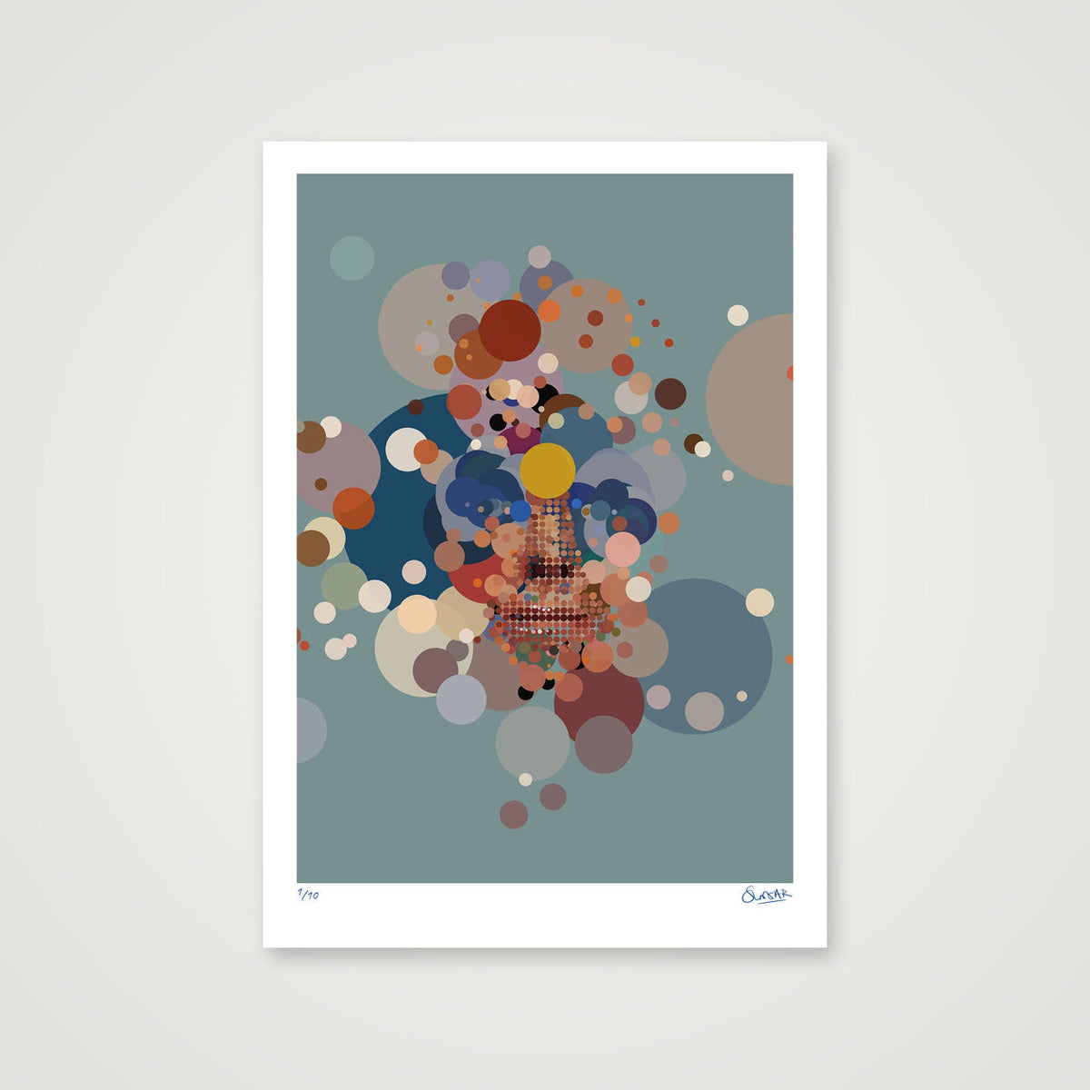 Moondust — 70×100cm, 28×39" Print only