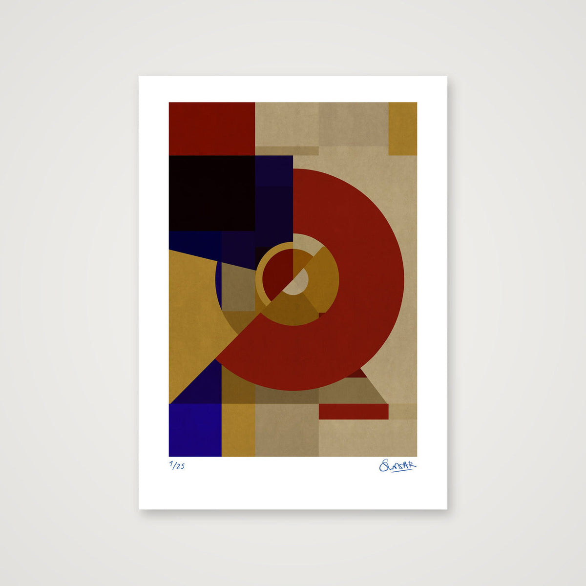 Deco Squares 7SEVEN — 42×59cm, 17×23" Print only
