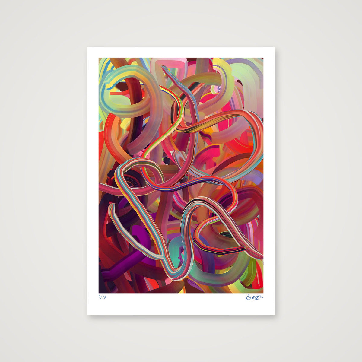 Paint Tubes 11010-0011 — 70×100cm, 28×39" Print only