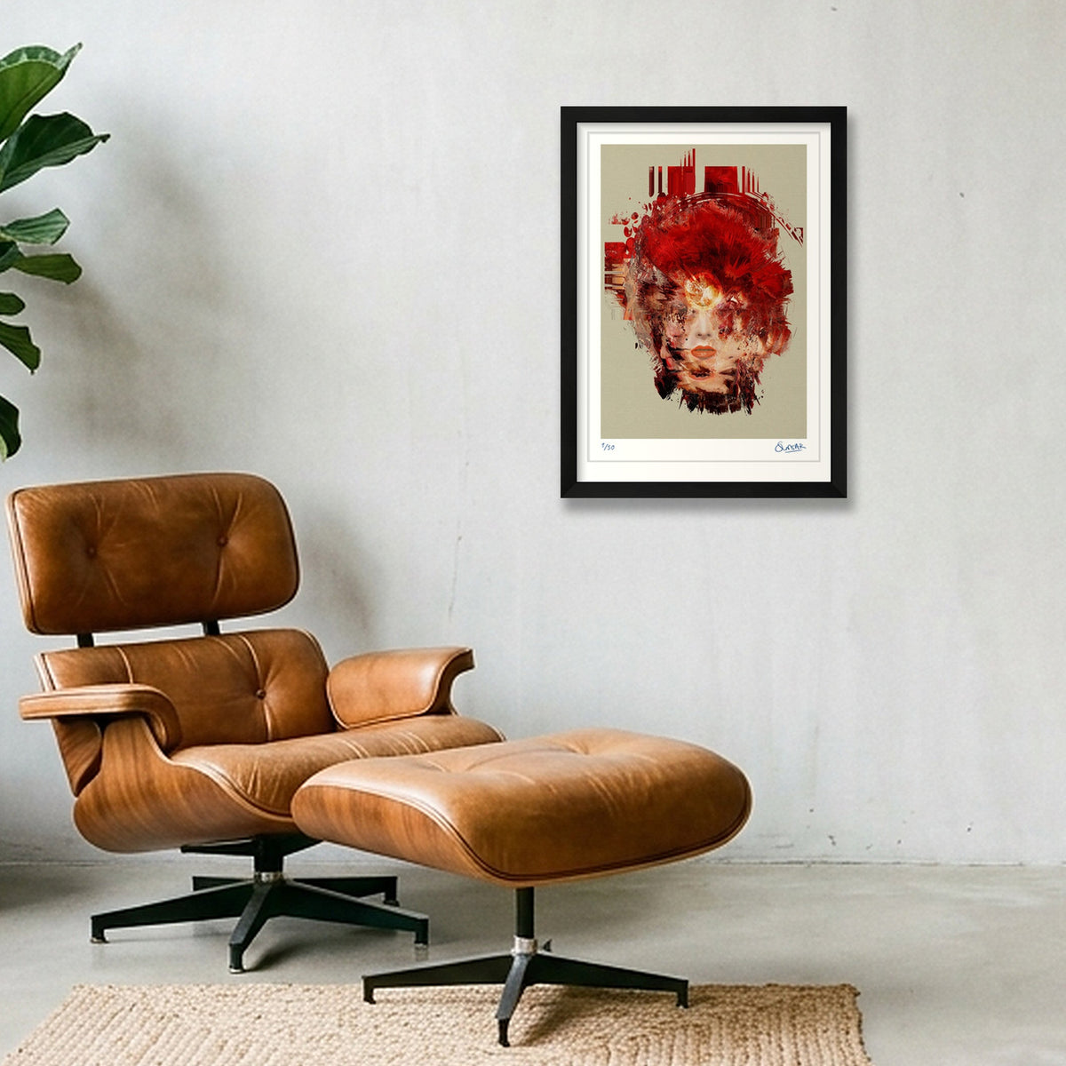 Changes — A3 (30×42cm, 12×17") Black Frame