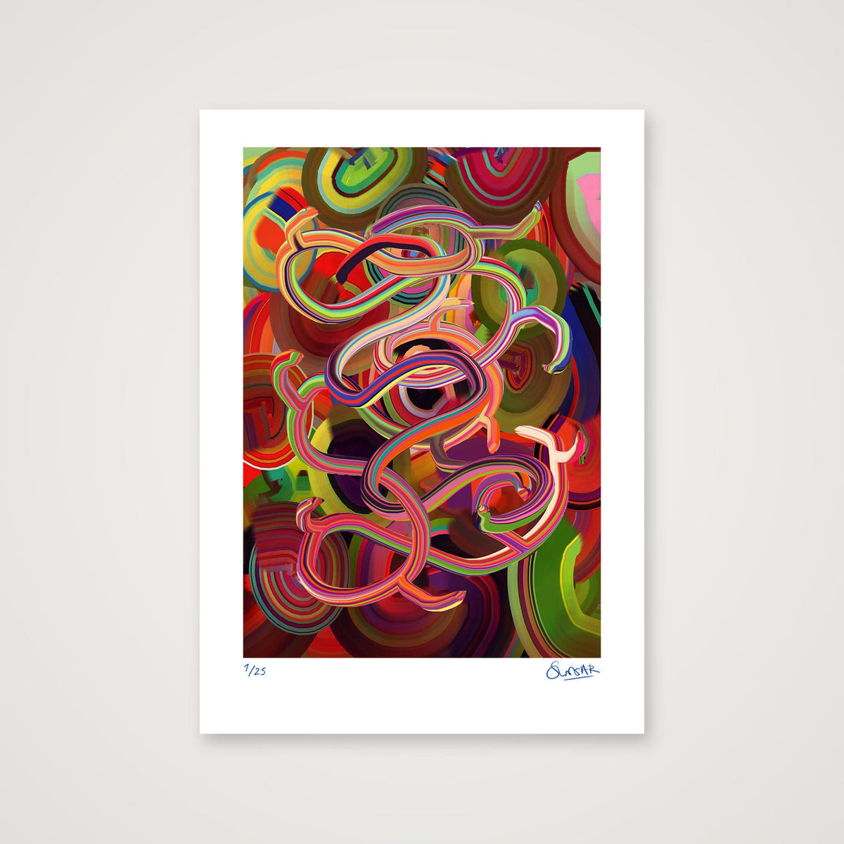 Paint Tubes 11010-1001 — 42×59cm, 17×23" Print only
