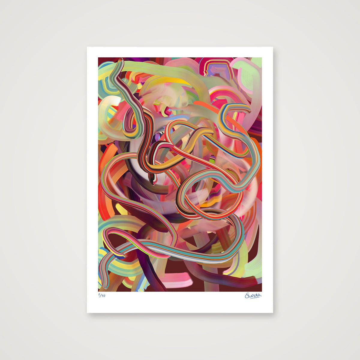 Paint Tubes 11010-0010 — 70×100cm, 28×39" Print only