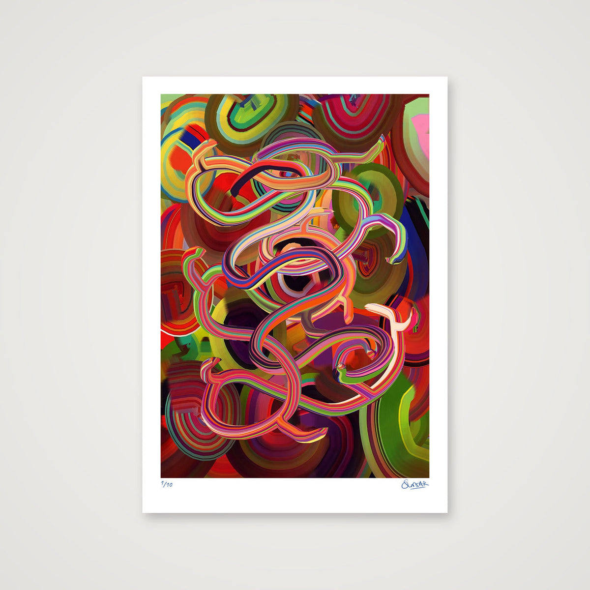 Paint Tubes 11010-1001 — 70×100cm, 28×39" Print only