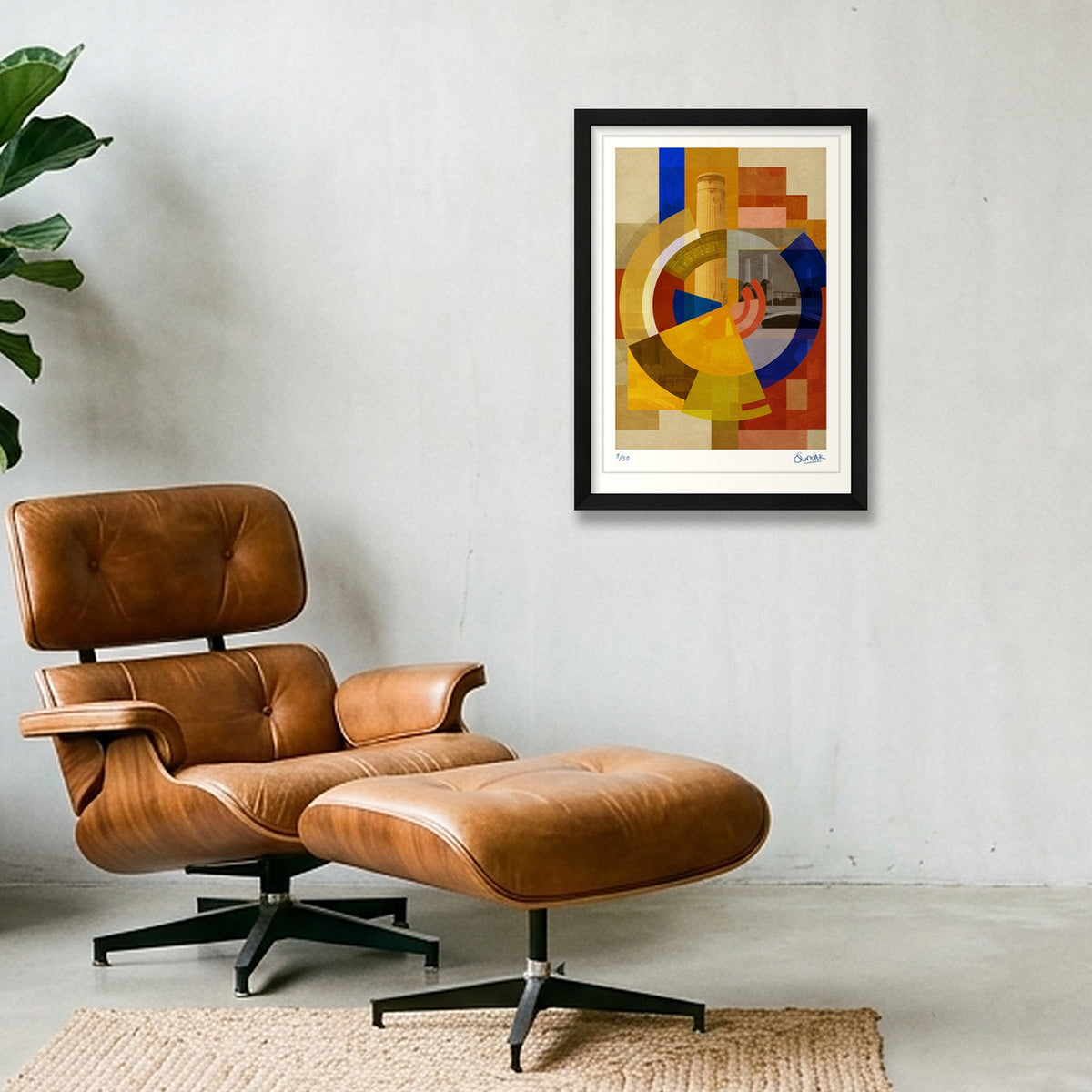 Kraftwerk — A3 (30×42cm, 12×17") Black Frame