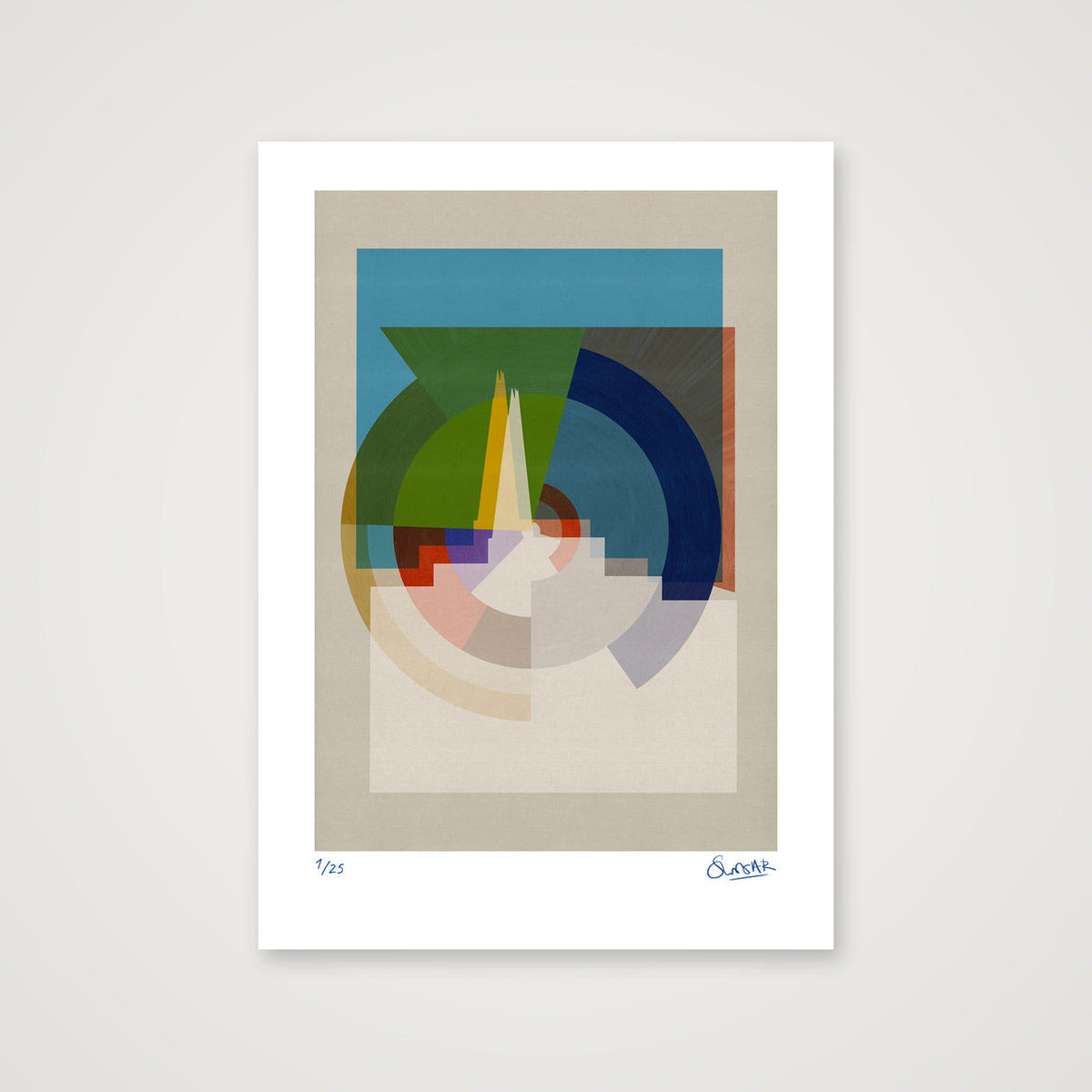New Era Shard — 42×59cm, 17×23" Print only