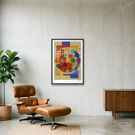 HotSpots 1ONE — 70×100cm, 28×39" Black Frame