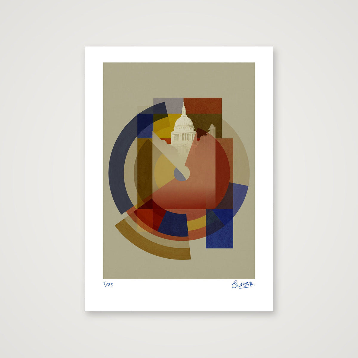 New Deco SAINT — 42×59cm, 17×23" Print only