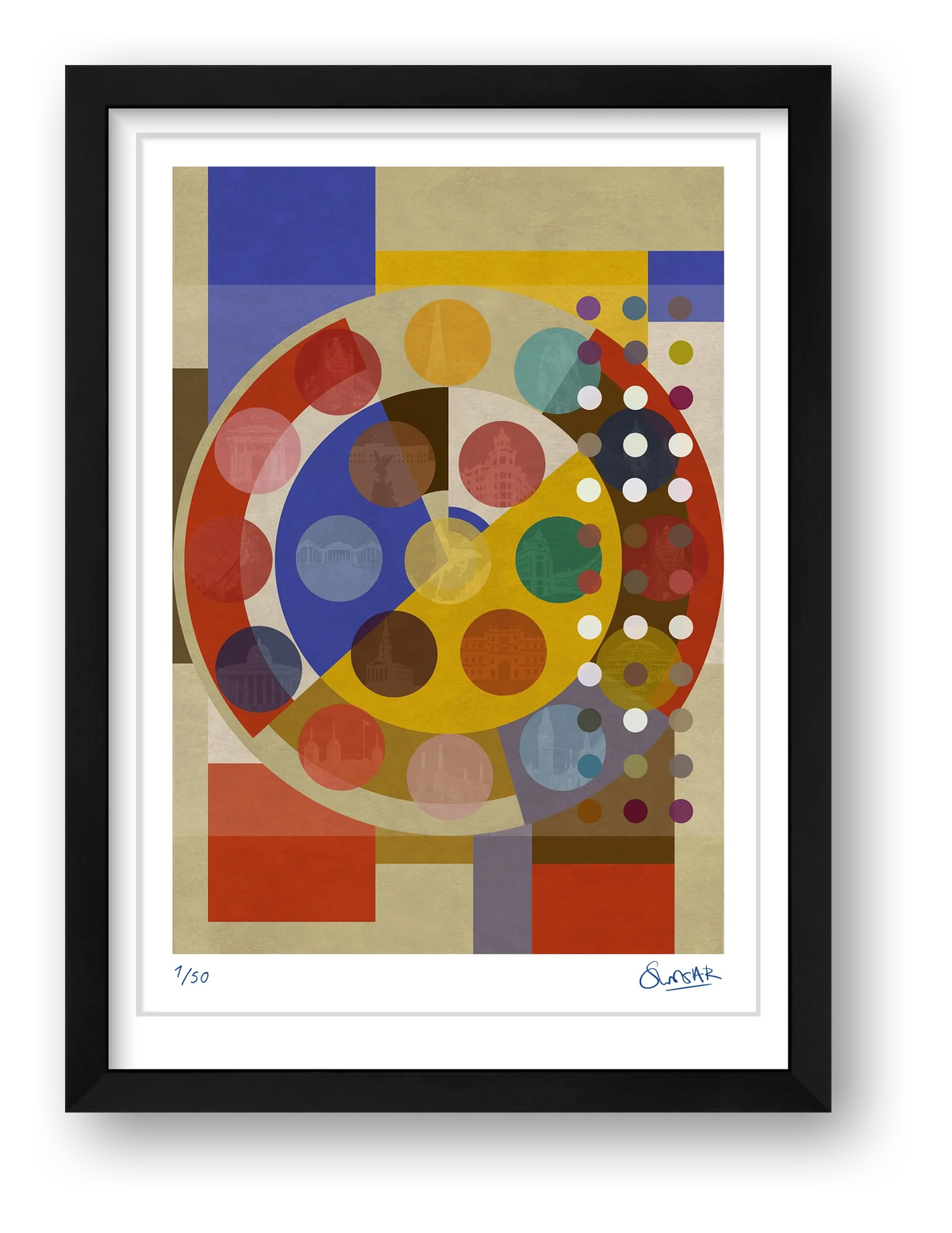 HotSpots 4FOUR — framed