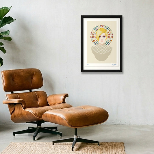 Wonderkid Dotty Union — A3 (30×42cm, 12×17") Black Frame