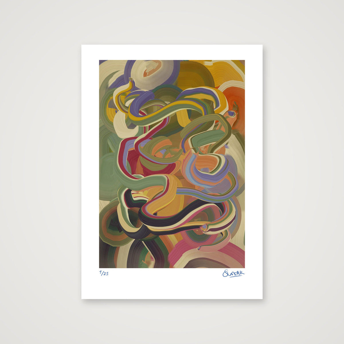 Paint Tubes 11010-0100 — 42×59cm, 17×23" Print only