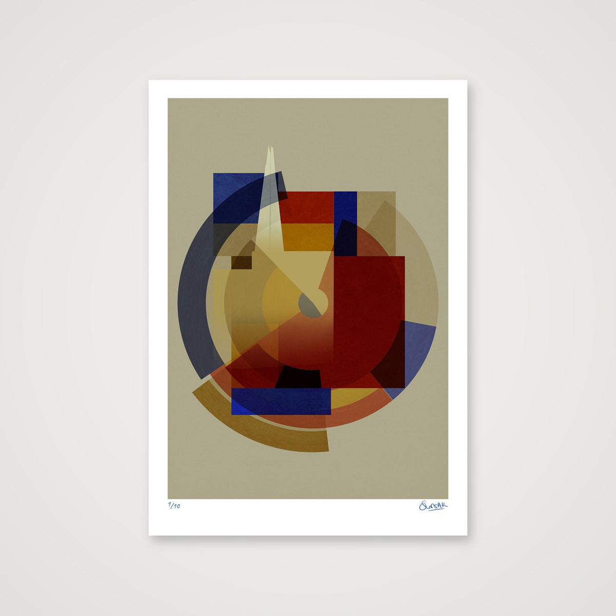 New Deco SHARD — 70×100cm, 28×39" Print only