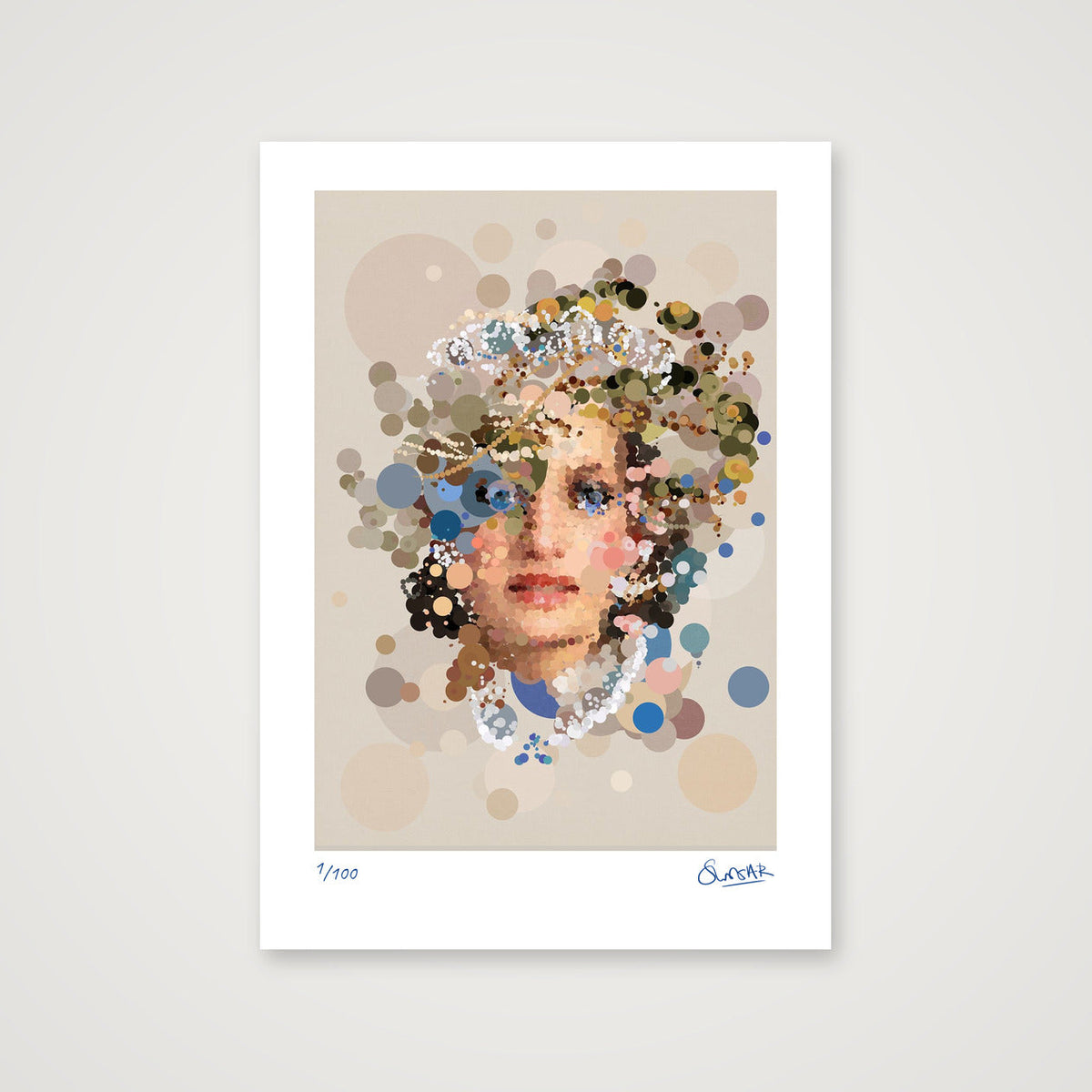 Pop Princess — A4 (21×30cm, 8×12") Print only