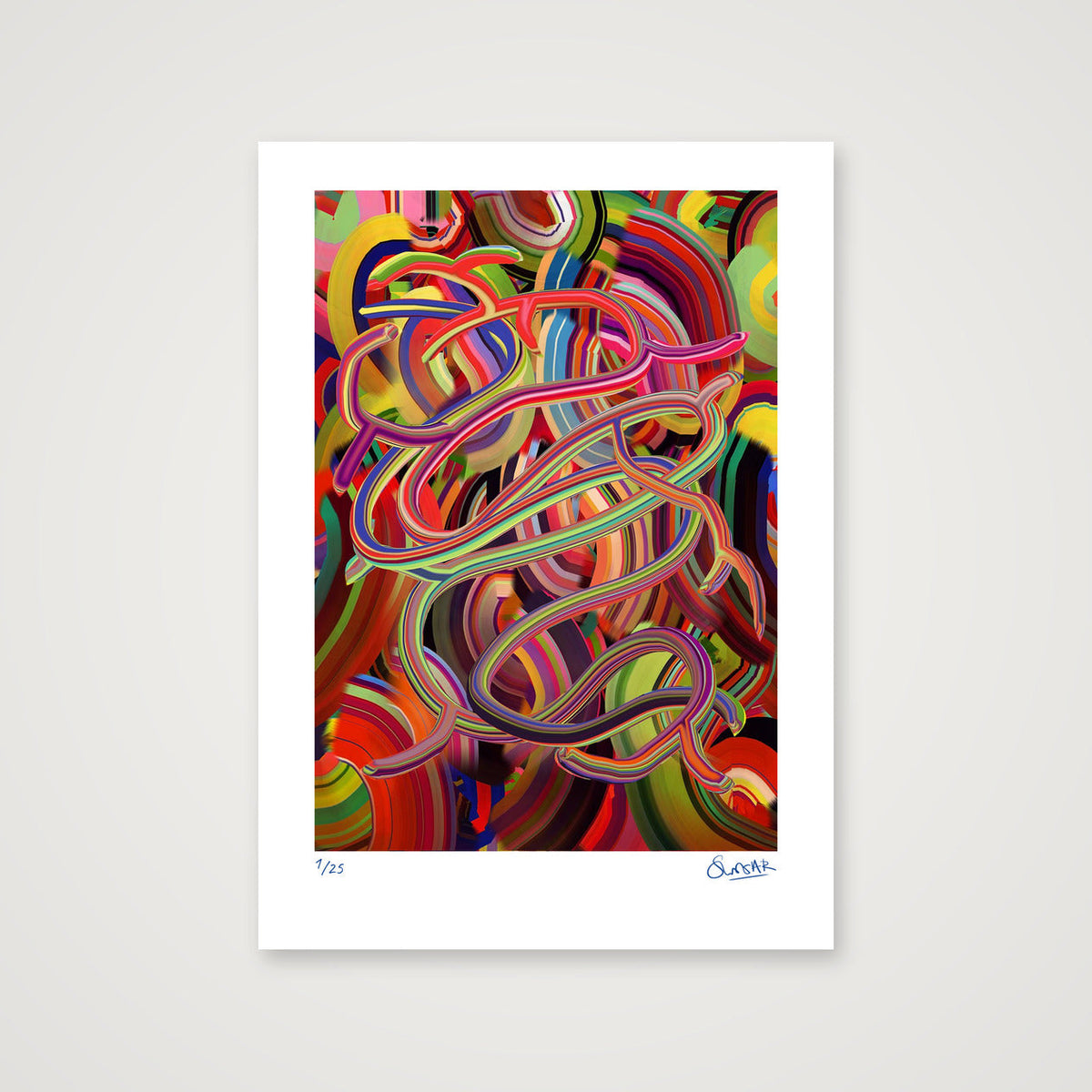 Paint Tubes 11010-0111 — 42×59cm, 17×23" Print only