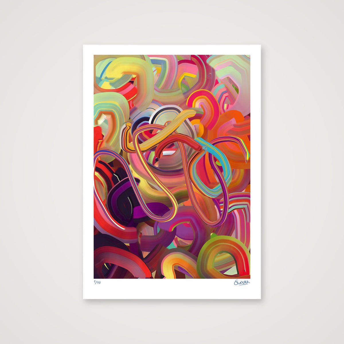Paint Tubes 11010-0001 — 70×100cm, 28×39" Print only