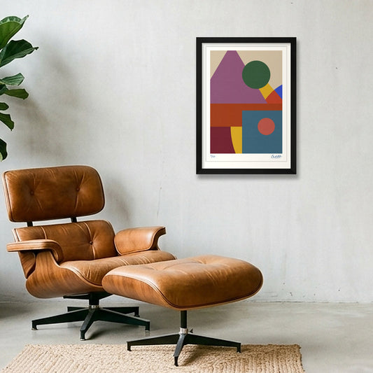 Bee's Knees 2TWO — A3 (30×42cm, 12×17") Black Frame