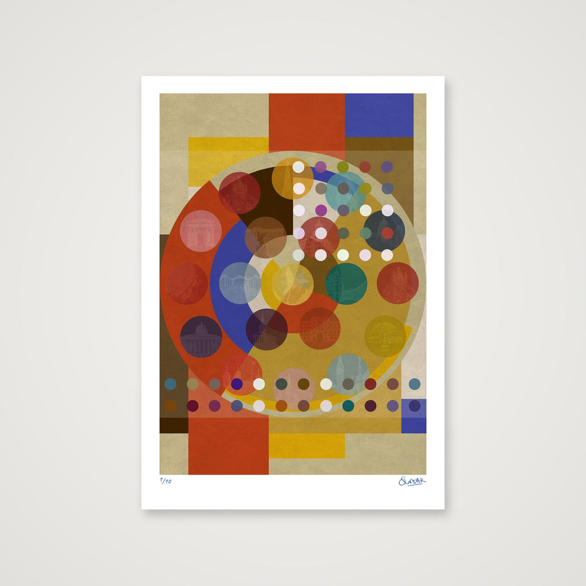 HotSpots 5FIVE — 70×100cm, 28×39" Print only