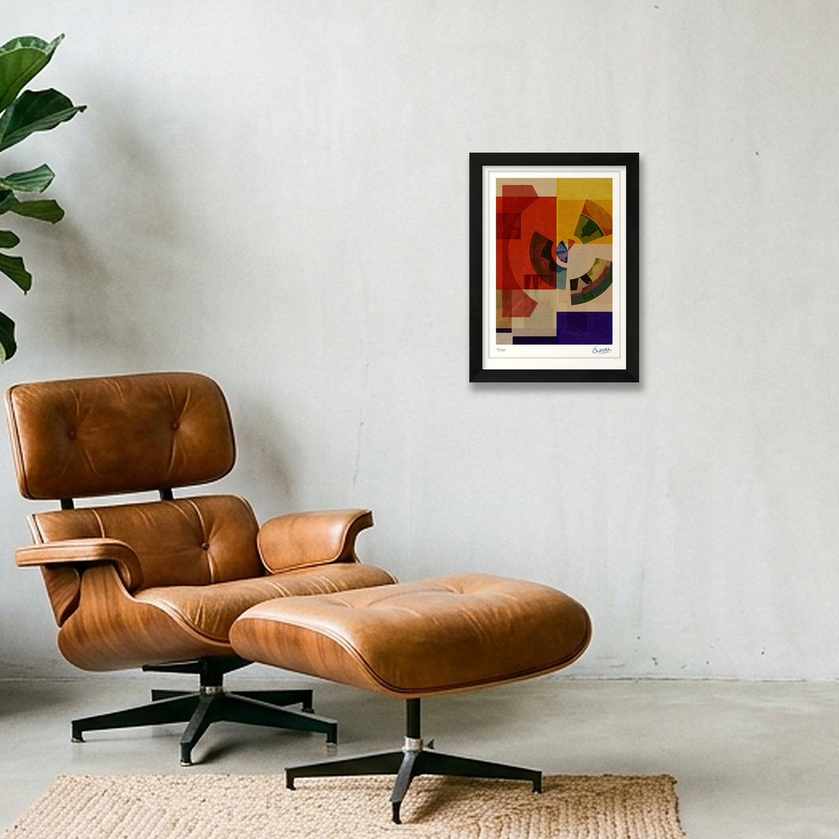 Metro Deco 6SIX — A4 (21×30cm, 8×12") Black Frame