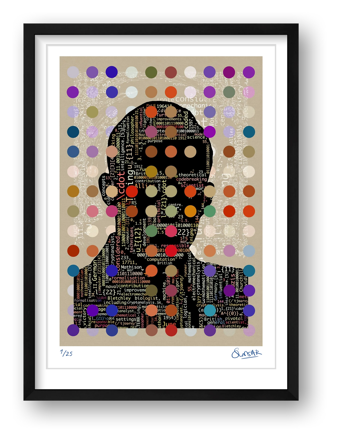 Turing Code — framed