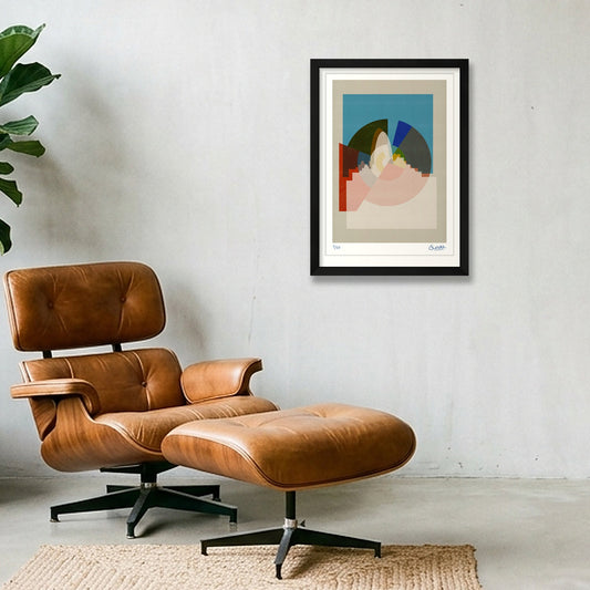New Era Gherkin — A3 (30×42cm, 12×17") Black Frame