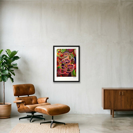 Paint Tubes 11010-1001 — 42×59cm, 17×23" Black Frame